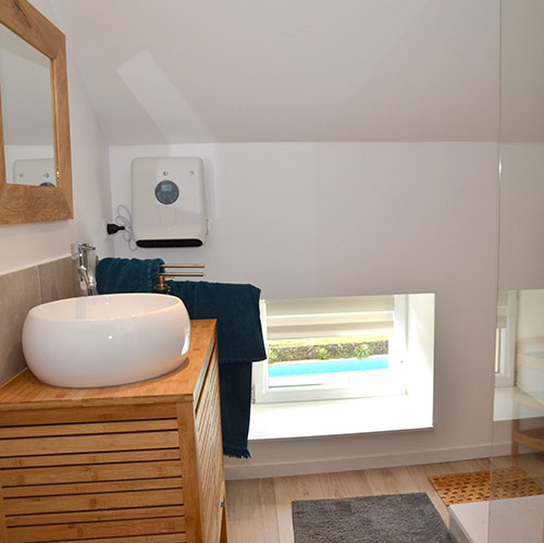 salle de bain privative tout confort